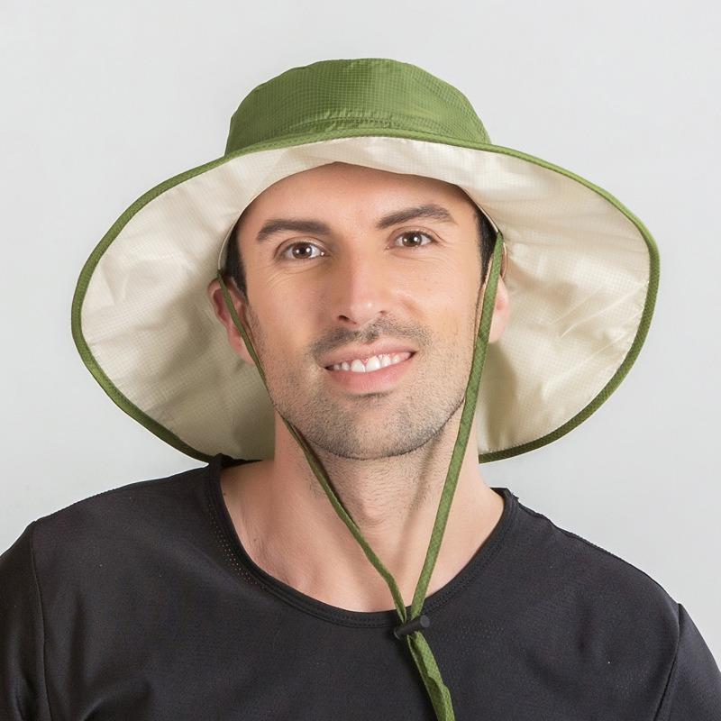 New bucket hat fashion hat, foldable versatile sunscreen hat, top hat versatile, sun hat