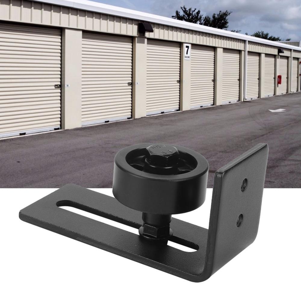 Black Barn Door Guide Rail Adjustable Sliding Door Guide Durable Guide Rail Door