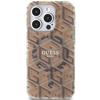 Guess Guhmp15Lhgcustgw Iphone 15 Pro 6.1 Brązowy/Brown Hardcase Iml Gcube Magsafe