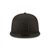 New Era 9Fifty 950 Black Basic Snapback Adjustable Cap Diego Padres Free Size (San (Black))