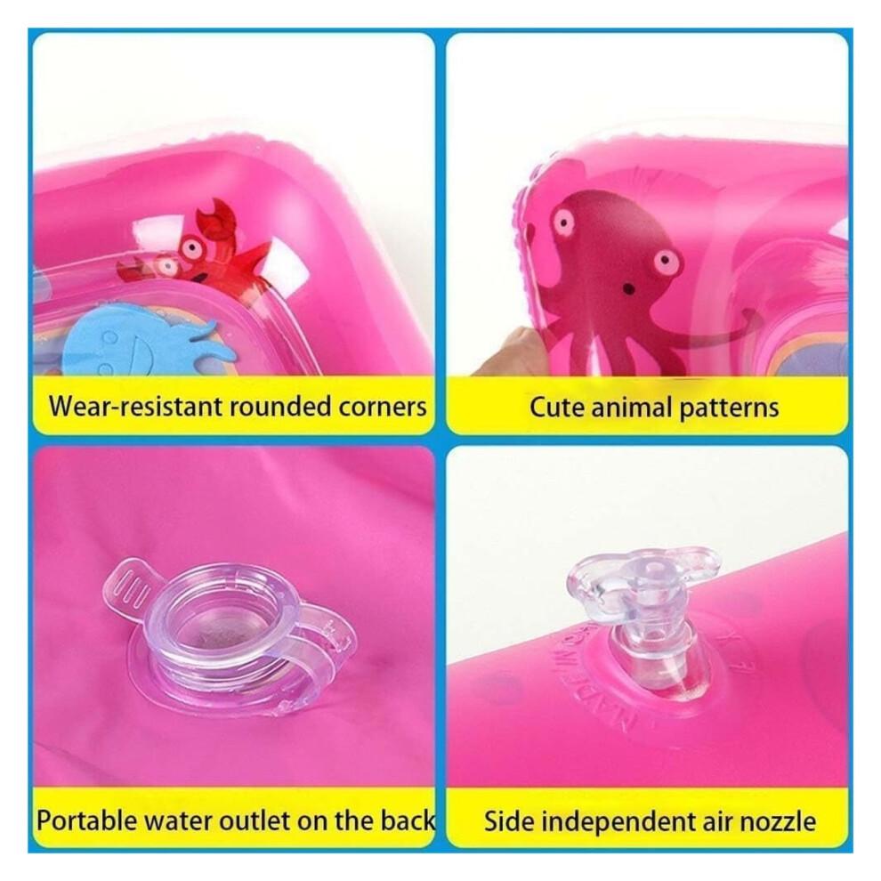 Tummy Time Water Mat Inflatable Play for Pet Water Sensor for Kids, Interactive Cat Play Feel Cool