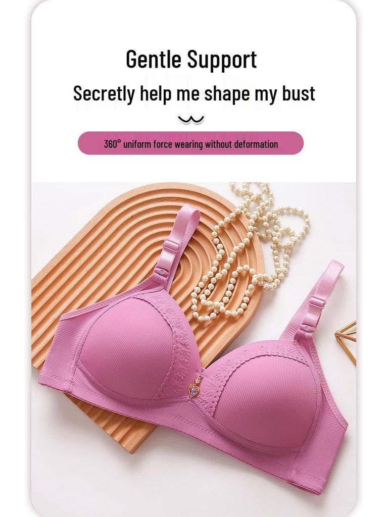 Imperial Grass Plus Size Full Coverage Adjustable Back Support No Underwire Bra