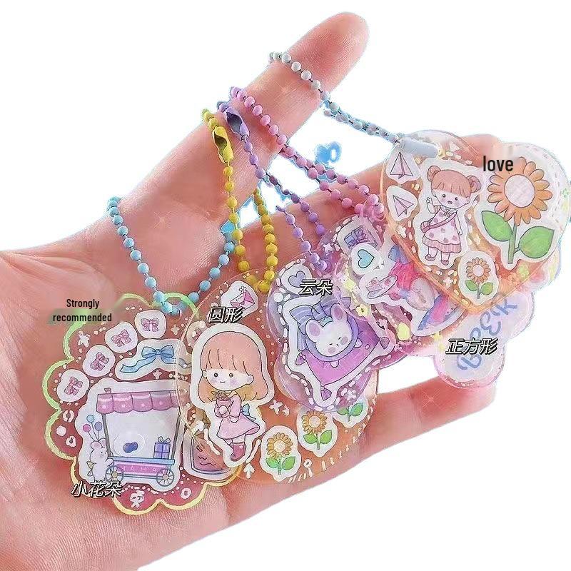 Korean Style Cute Cartoon Laser Stickers for Children's Journals