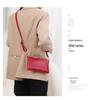 Women's Genuine Leather Crossbody Clutch - Small Top Layer Cowhide Phone Bag