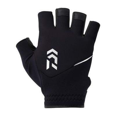 Daiwa Cold Weather Light Grip Size 2XL (DAIWA) Gloves, 5-Piece Cut, DG-6325W, Black,