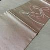 Used Nagoya Obi Embroidered Braid Nine Size Pure Silk Kimono X-4926