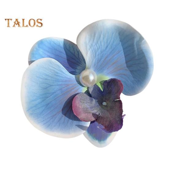 Women Hair Clip 3D Flower Decor Strong Grip Bang Hair Pin Photo Shoot Flower Styling Hairpin Hair Accessories