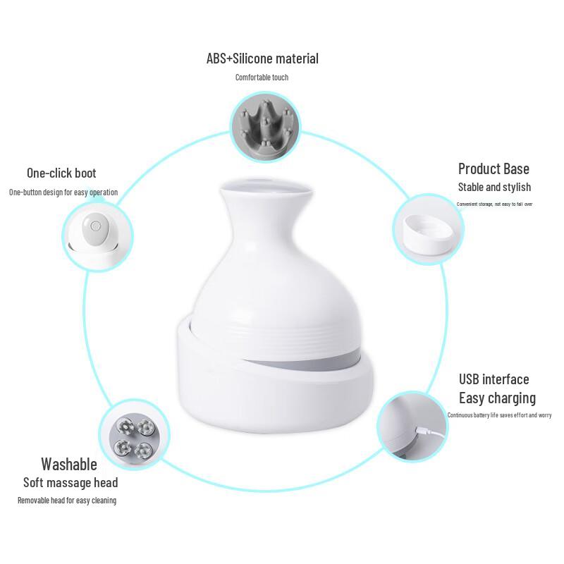 Jiaxiu Cat Claw Electric Head Massager