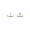 Wang Ziwen Style High-End Light Luxury Earrings - 2024 Trendy Niche Design for Women