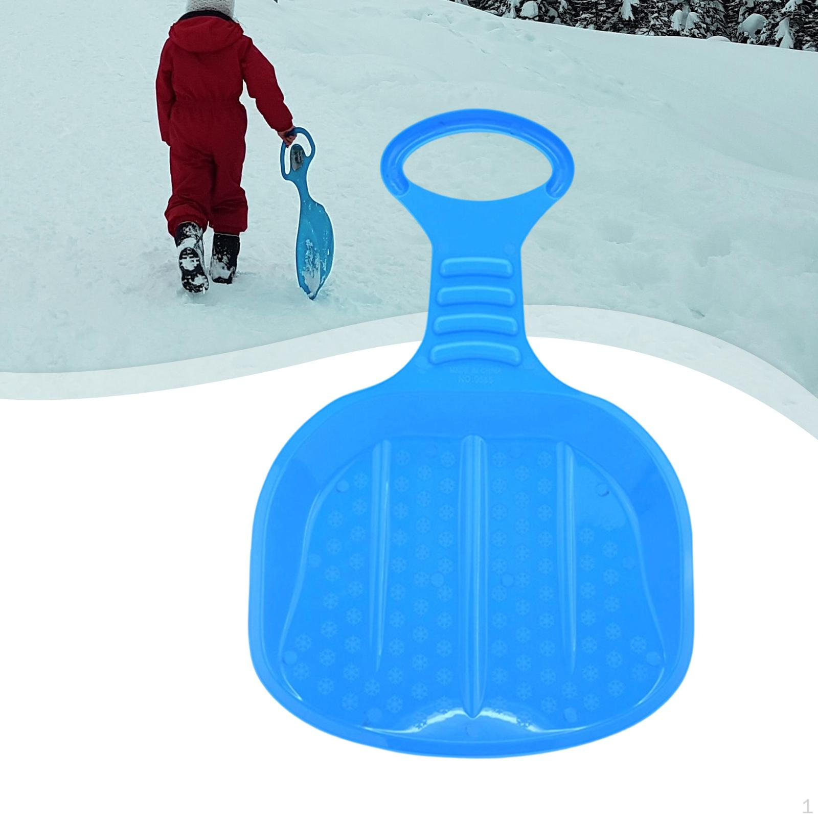 

Дитячі снігові санки Дошка для катання на лижах з ручкою Подарунок Легка іграшка для катання на лижах на відкритому повітрі 12,99x19,69x1,97 дюйма