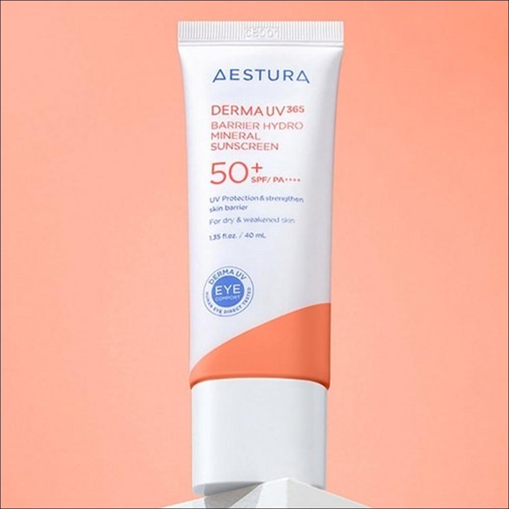 AESTURA Derma UV 365 Barrier Hydro Mineral Sunscreen SPF50+ PA++++, 40ml