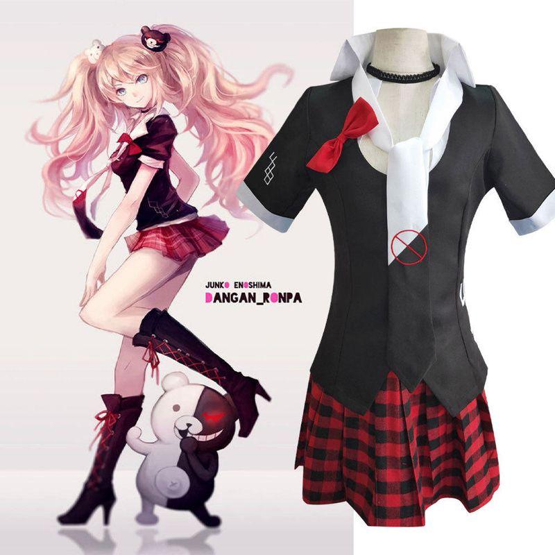 Косплей костюм Король Кокichi Оума из Danganronpa V3 Косплей костюм на Хэллоуин Ирума Мидори Enoshima shuneko S