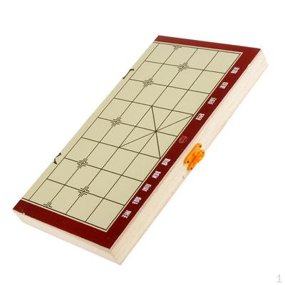 Portable Xiang Chinese Chess Set Foldable Board Game Family Educational Gifts for
