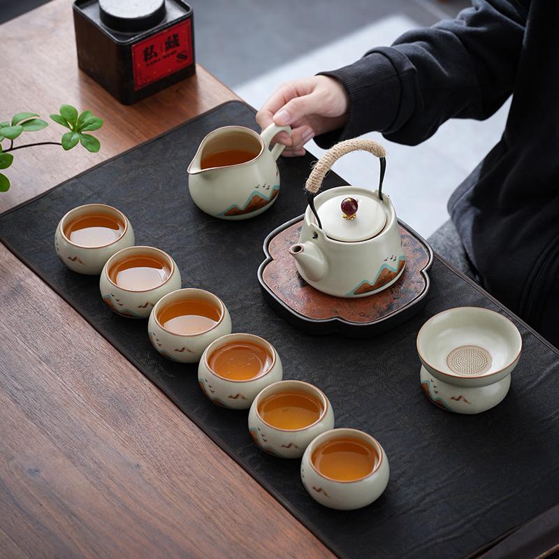 Ru Kiln Kung Fu Ceramic Tea Set