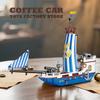 Non-Toxic New Pirate Ship Building Blocks Sets Creative Sailing Boat Moc Bricks Model Stem Educational Toys For Kids Children Adult Gifts Diy
