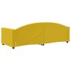 Vidaxl Sofa Z Funkcją Spania, Żółta, 80X200 Cm, Obita Aksamitem
