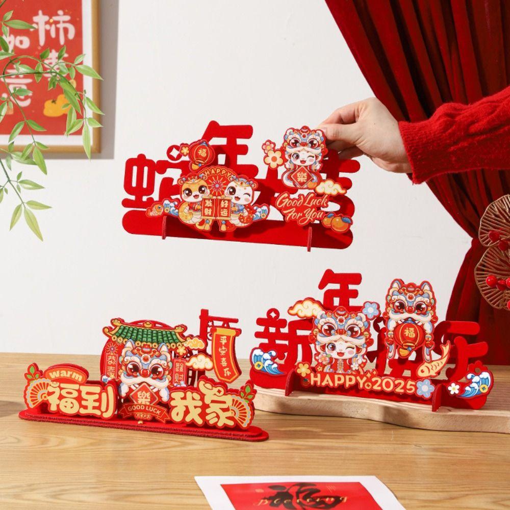 Zodiac Snake Chinese Snake Year Desk Ornament Spring Festival Supplies  Home Living Room Decor