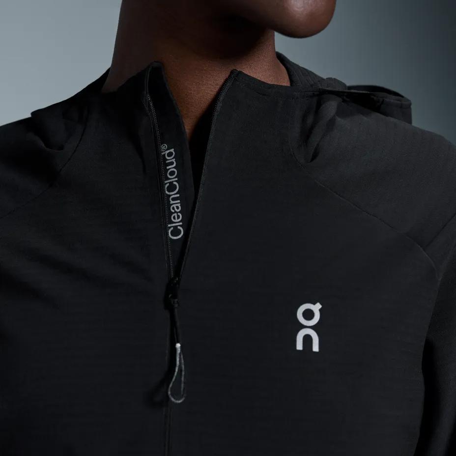 On Pace Hoodie Fashi Comfortable Soft Versatile Hooded Sweatshirt Women Hoodies Black 1WE30010553