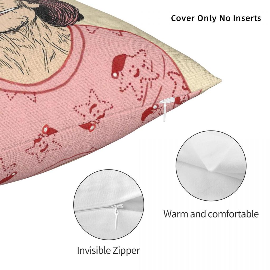 No One Could Live Here Marisa Benito Pillowcase Polyester Linen Velvet Pattern Zip Decorative Throw Pillow Case Room Cushion 18"