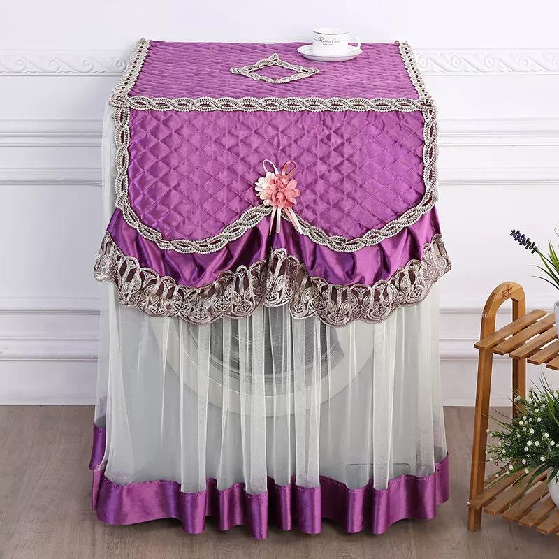 Washing Machine Cover Sunscreen Cover Front Opening Full-automatic Universal Sunscreen Roller Dust Cover Cloth