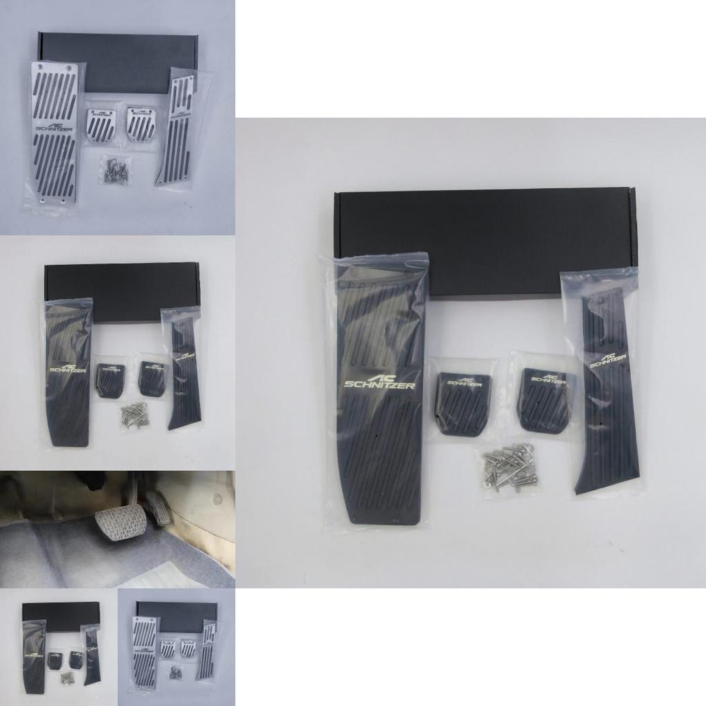 Pedale BMW con finitura in lega per serie E46 E36 E90 E92 E93 E87 E39