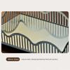 Exquisite Metal Storage Tray with Glass Mirror Bathroom Sundries Organizer  Home Decorations