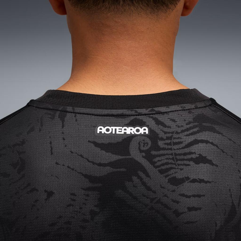 Puma New Zealand Home Kit Men Puma Black-Puma Silver Men Tops 783262-01