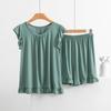 Plus Size Modal Pajamas Women Sleeveless Shorts Suit Summer Sleepwear Pyjamas Femme Nightwear Pijamas Set