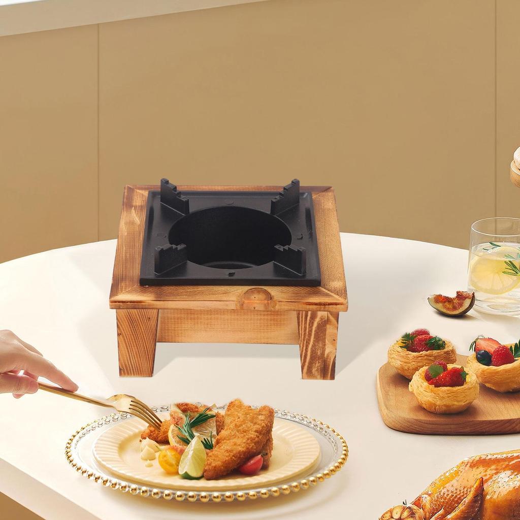 Alcohol Furnace Kitchen Gadget Small Stovetop Heating Camping Burner Spirit Hotel Solid