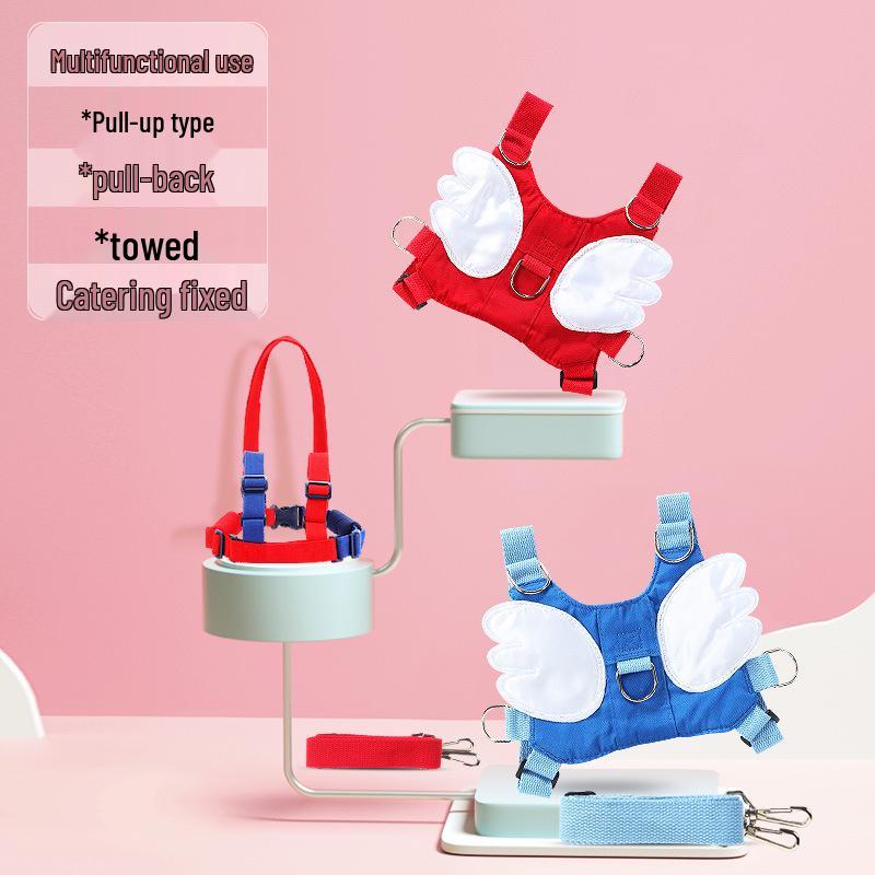 Children's Anti-Lost Backpack with Safety Harness and Walking Leash