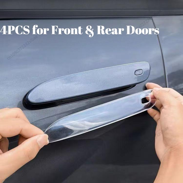 Epoxy Outer Door Handle Stickers, Anti-scratch Anti-collision Protector For BYD Sealion 7 2024-2026 Protective Accessories 7HD