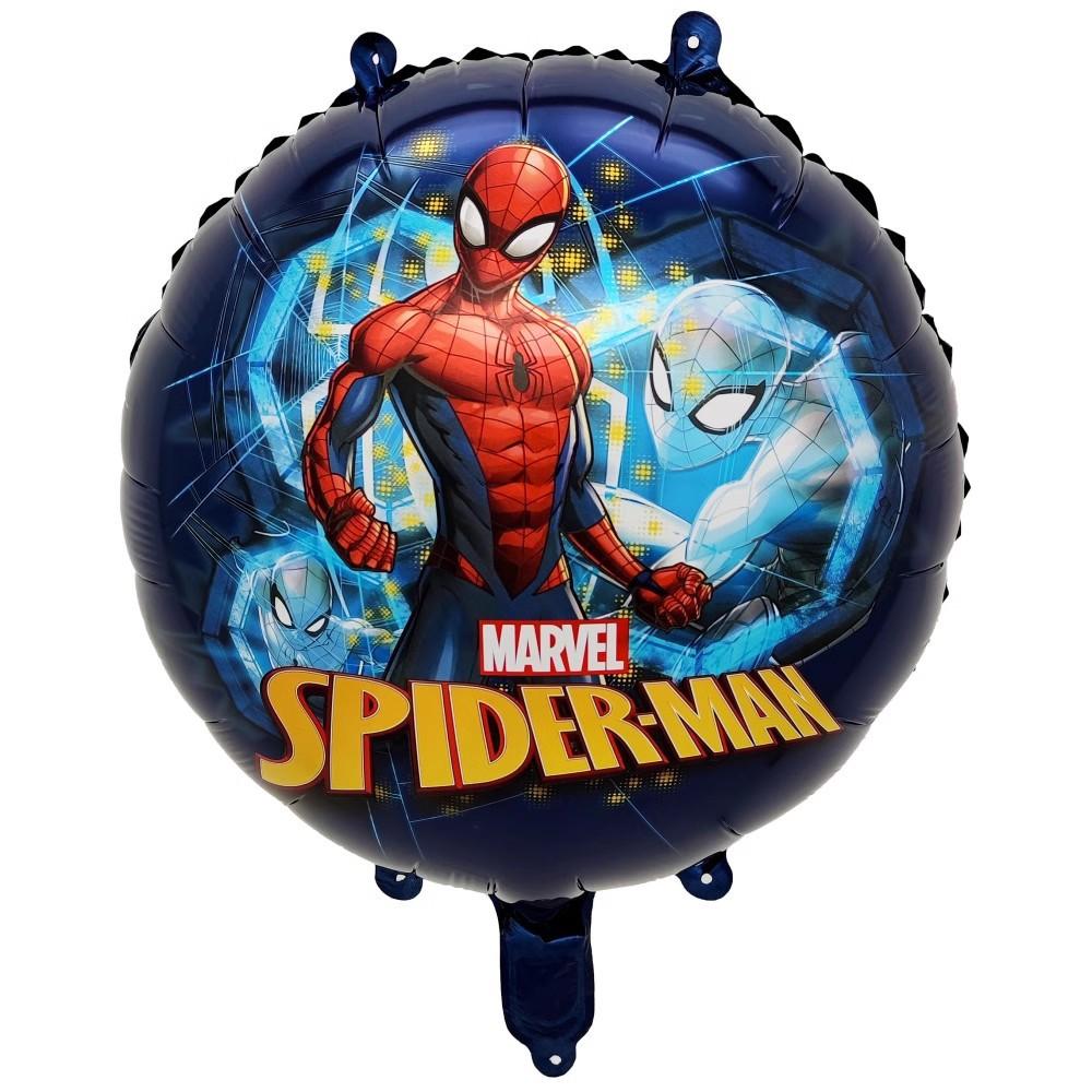 Jumping Spider-Man superhero series themed birthday party decoration arrangement aluminum film balloons