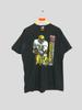 Vintage 90s Notre Dame Championship Tee, NFL Football, Big Print (XL)