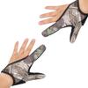 Fishing Gloves 2 Fingers Breathable Gloves Wearable Antislip Gloves Fishing Finger Protector Fishing Hunting Waterproof