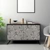 Plum Blossom Self-adhesive Wallpaper, TV Background, Non-woven Fabric Wallpaper, Bedroom Three-dimensional Wall Sticker