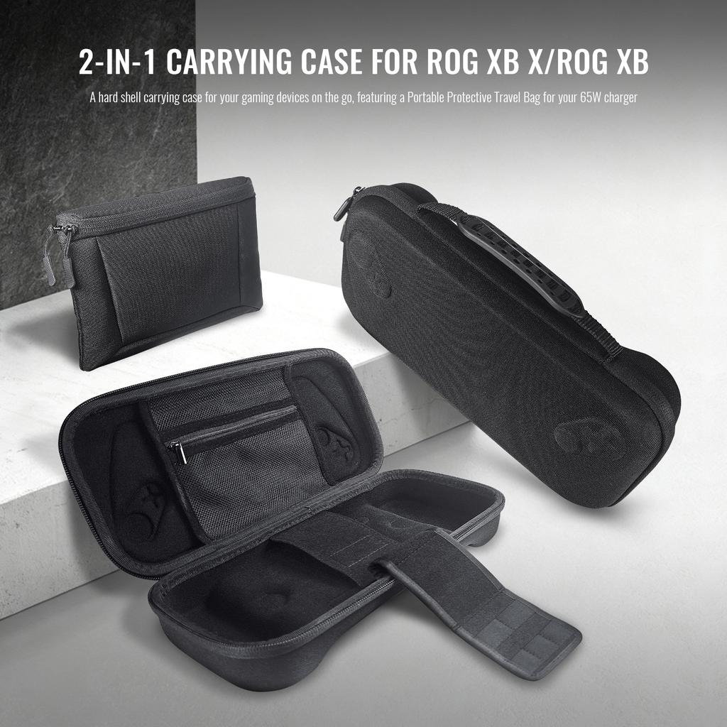 2-in-1 Abnehmbare Tragetasche für ROG Xbox Ally/X Stoßfeste Hartschale für ROG XBOX Ally/ROG XBOX Ally X Tragbare Aufbewahrungstasche
