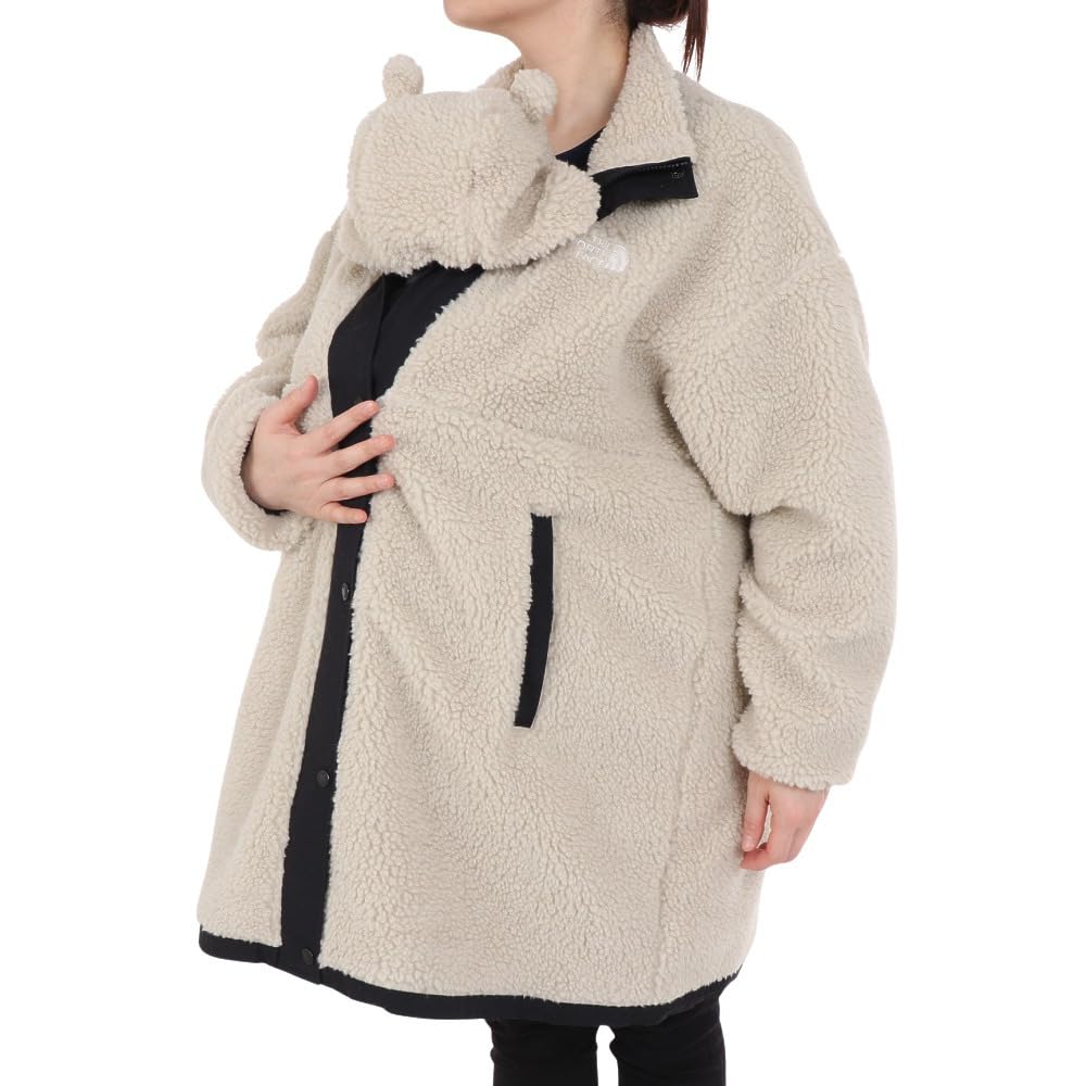 

The North Face Maternity Boa Fleece Jacket Baby Warm and Size L Women s & Cap, Warm, Oatmeal,