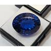 25+ Ct Blue Color Topaz Oval Cut Stunning Certified Loose Gemstone