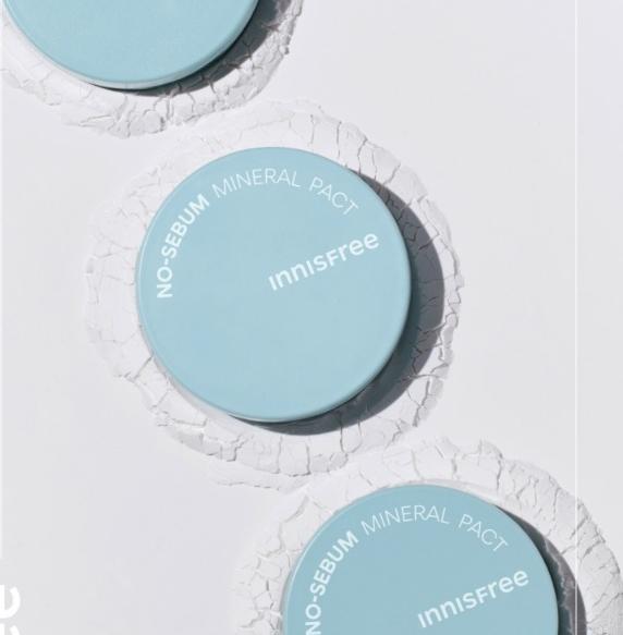 Innisfree Pó Mineral No-Sebum – Pó Fixador Coreano para Controle de Oleosidade (5g)