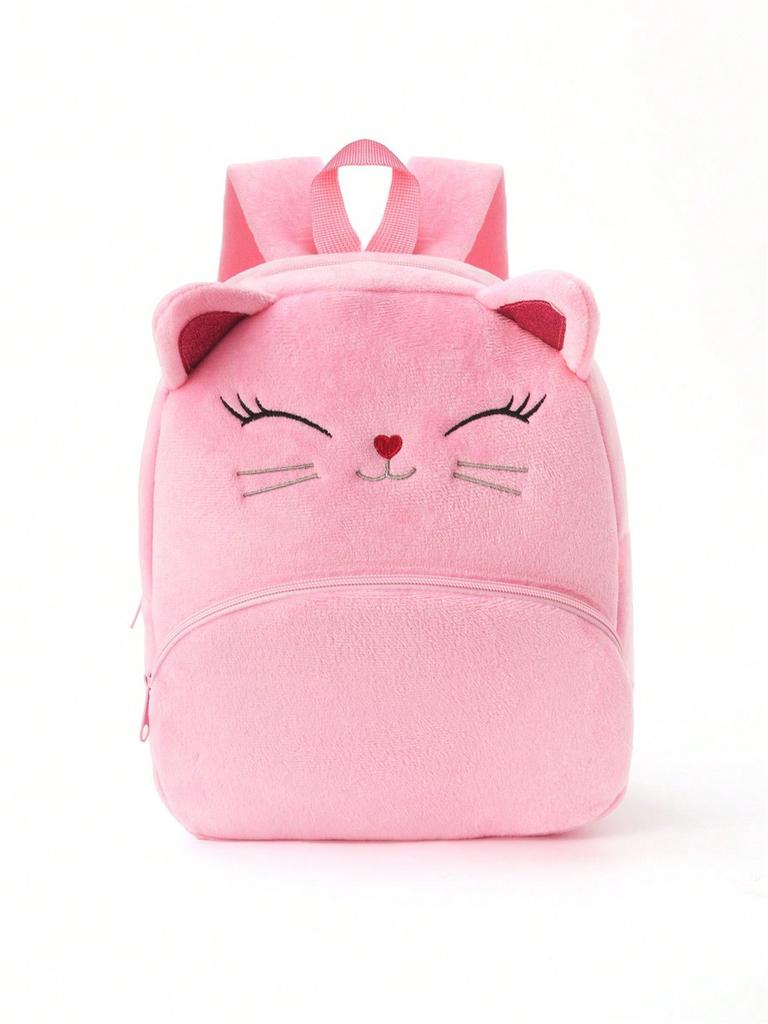 Animal Cartoon Kids Backpack With Plush Animals For School And Travel