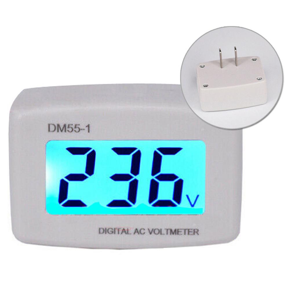 Digital Voltmeter ABS AC Voltmeter Household Voltmeter Monitor