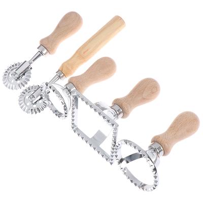 5Styles Pasta Hand-Schneidemaschine Geprägte Knödel Prägekuchen Gadget