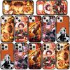 Capa de telefone para Samsung Galaxy S24 S23 iPhone 15 14 Xiaomi Redmi Note 13 12 11 8 10 9 Pro Max X XR OPPO A15 Huawei Rengoku Kyoujurou Demon Slayer Cover
