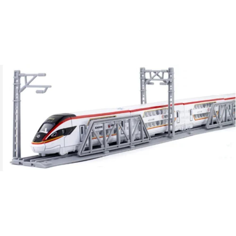 

1: 87 сплав двухсекционные модели поездов и трамваев, двухэтажные игрушки метро и высокоскоростной железной дороги, детские игрушки, оптовая торговля