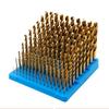 121 Holes Milling Cutter Storage Box Bearing Drill Bit Dispenser Organizer Case Drill Bit Dispenser Splicing Organizer