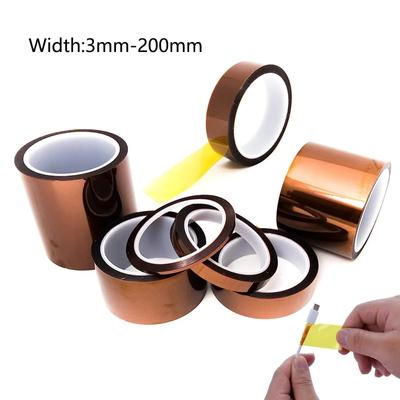 1ks Šířka 3-200mm Tepelná BGA tepelná izolace Polyimidová izolační vysokoteplotní lepicí páska 3D Printing Board Protect