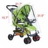 Baby Accessories Waterproof Pushchair Wind Shield Buggy Raincover Stroller Rain Cover Universal