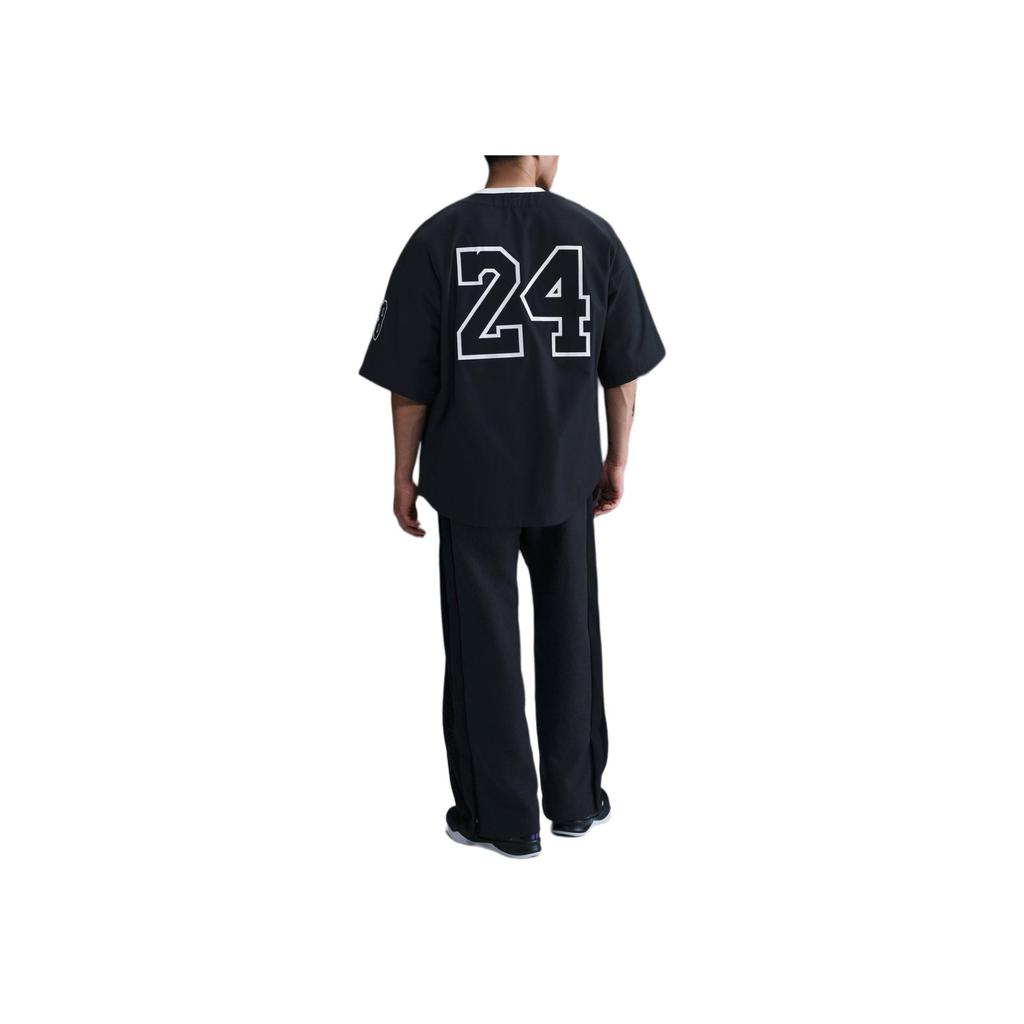 Nike Kobe Bryant Baseball Jersey (Asia Sizing) Black Men Streetwear IB0008-010