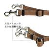 Beanspet Dog Double Double Snap Padded for and Large for and Escape Prevention Leash, Lock, Hook, Leather, 1.2m Length, Adjustable, Handle, Small,