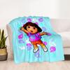 Dora Explorer Blanket Soft Warm Cozy Perfect for Bedding Chair Office Four Seasons Universal Modern Style Unique Gift for Family and Friends Camping